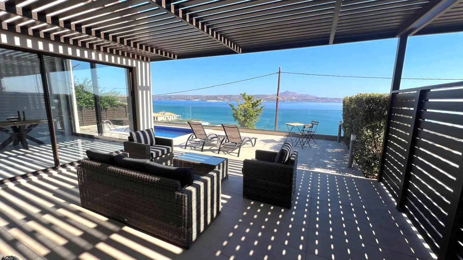 Fiorella Sea View Pool Villa In Kalyves, Chania Area, Crete  Kalyves